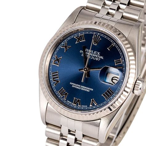 dial for rolex 16234 blu|rolex datejust blue dial.